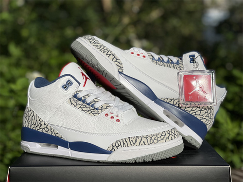Pure original version_ Air Jordan 3 Retro OG _Ture Blue_ Olympic Blue Original_ 854262-106_ full code shipment 40--47.5-623173aa